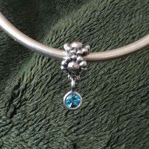 Pandora Retired Blue Dangle Charm 💙